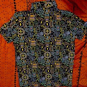 Sunday Swagger “Gambler” Polo - Mens Small